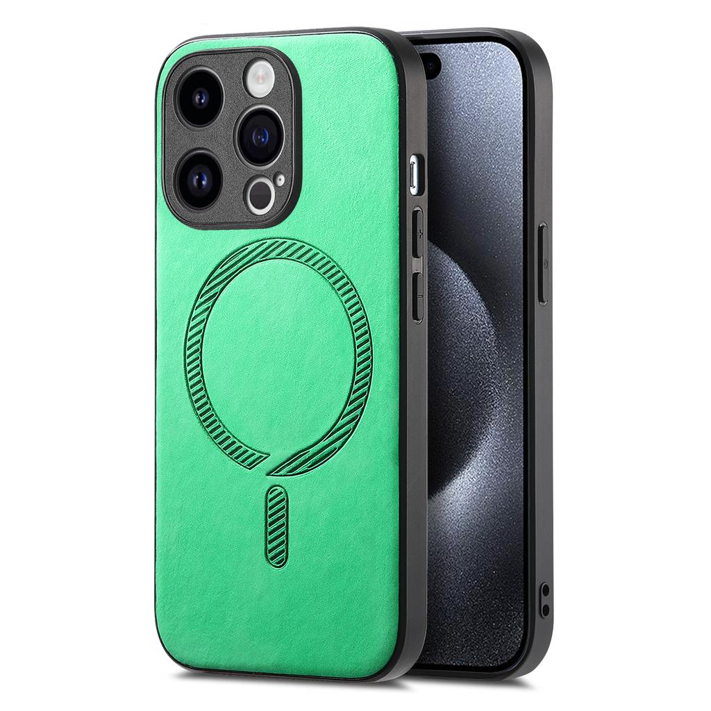 Magnetic Wireless Charging Leather For Magsafe Case For iPhone 15 Pro Max 14 Plus 13 12 11 XR SE 2022 Anti Drop Slim Skin Cover