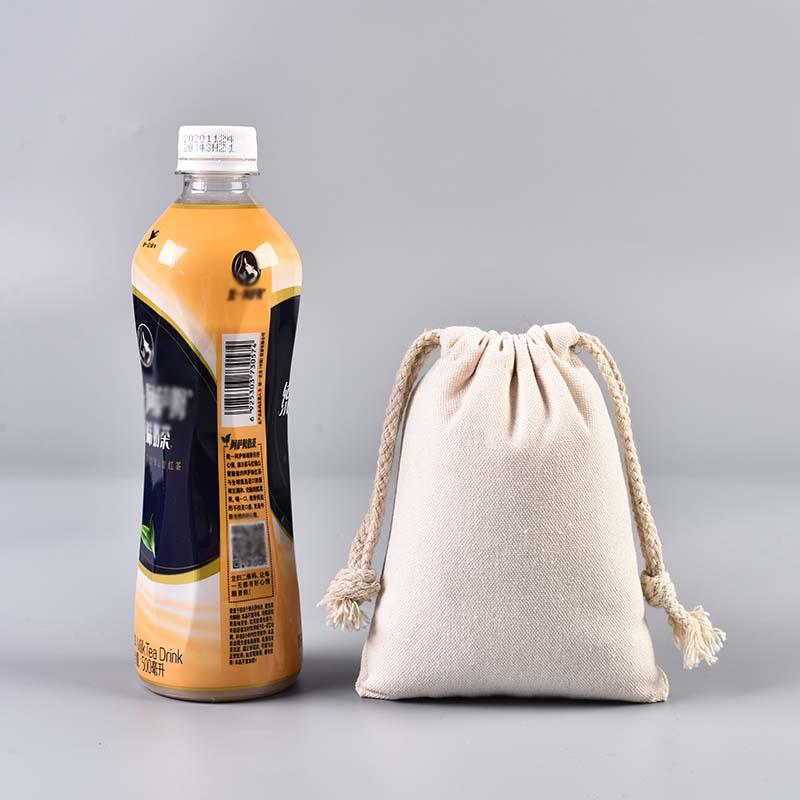 Borsa in Tela con Coulisse Disponibile per Farina, Riso, Polveri o Regali