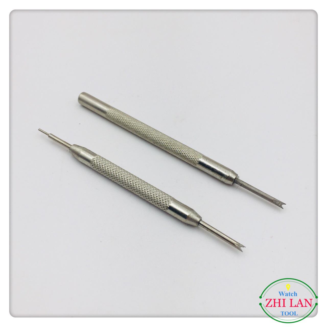 

Комплексный набор для ремонта часов: Двусторонние и односторонние инструменты для пружинных стержней с инструментом для снятия ремешка часов.