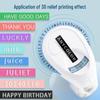 Phomemo E975 Stylish Portable Ribbon Label Printer for DIY Home Logos