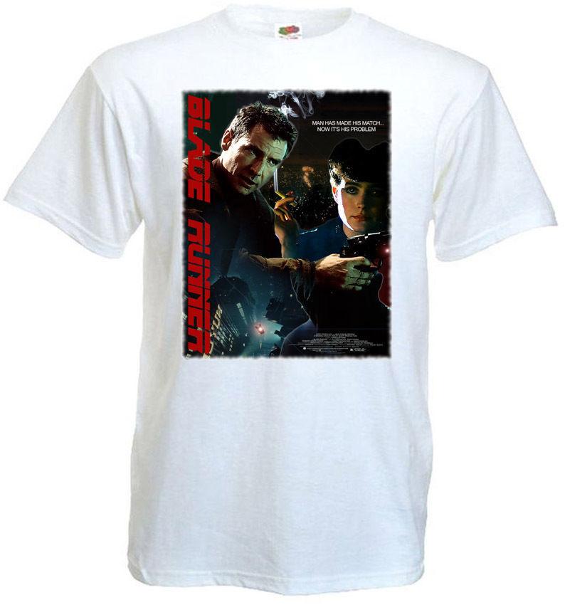 Blade Runner v2 T-shirt white movie poster all sizes S5XL S