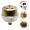 ABS Chrome-plated Dual Flushing Toilet Button Concealed Tank Toilet Flushing Button Bathroom Toilet Accessories