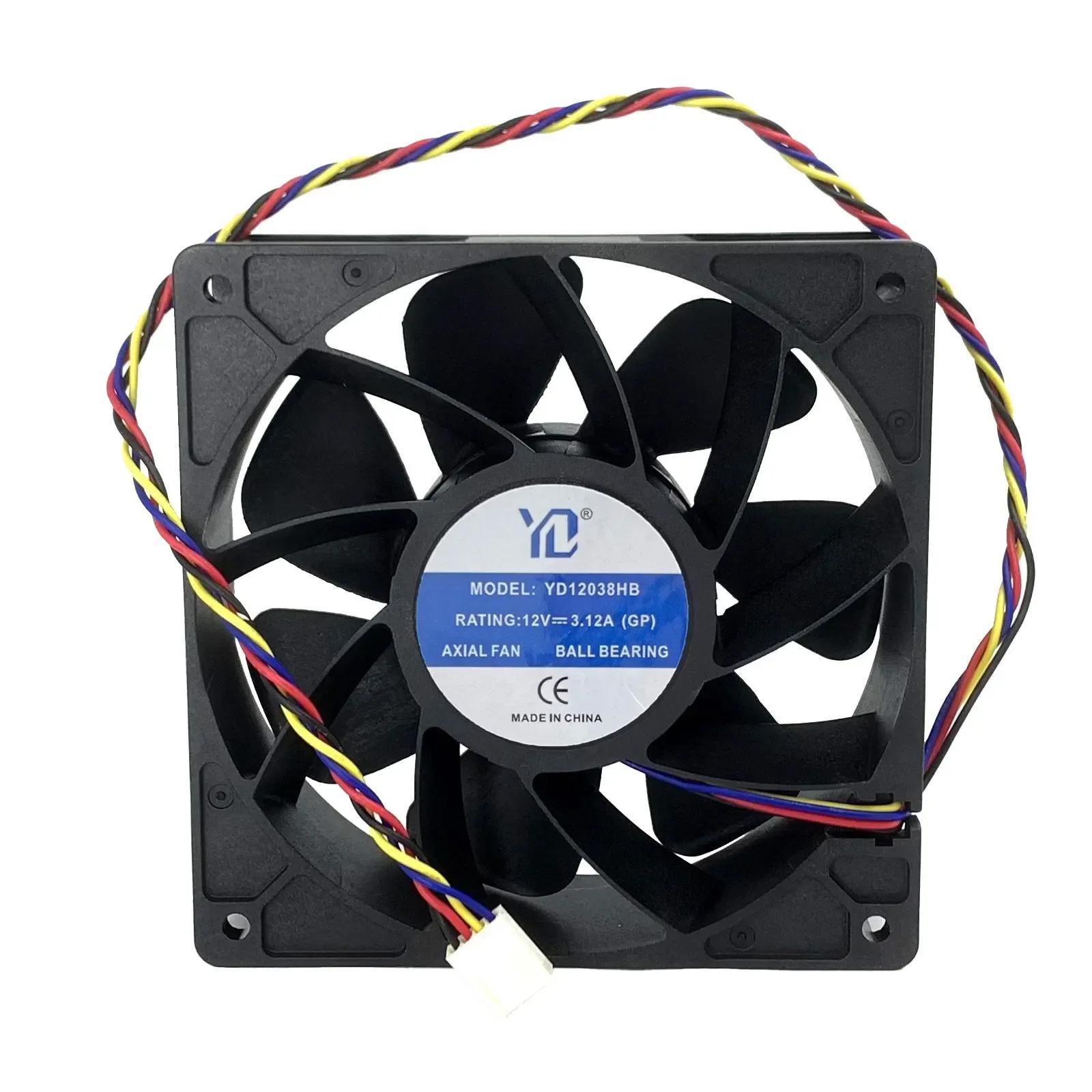 12V 6000 RPM Fan for Bitmain Antminer S19 L3+ L3++ S17 pro T17 S19 Pro S19j S19j Pro T19 чёрный