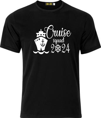Cruise Squad 2024 oder 2025 Kreuzfahrt Geschenk lustiger Humor Baumwoll T-Shirt