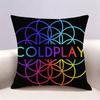 CColdplay Band  Doublesided print Pillow Case for Sofa Living Room Home office Decor Protective Cover