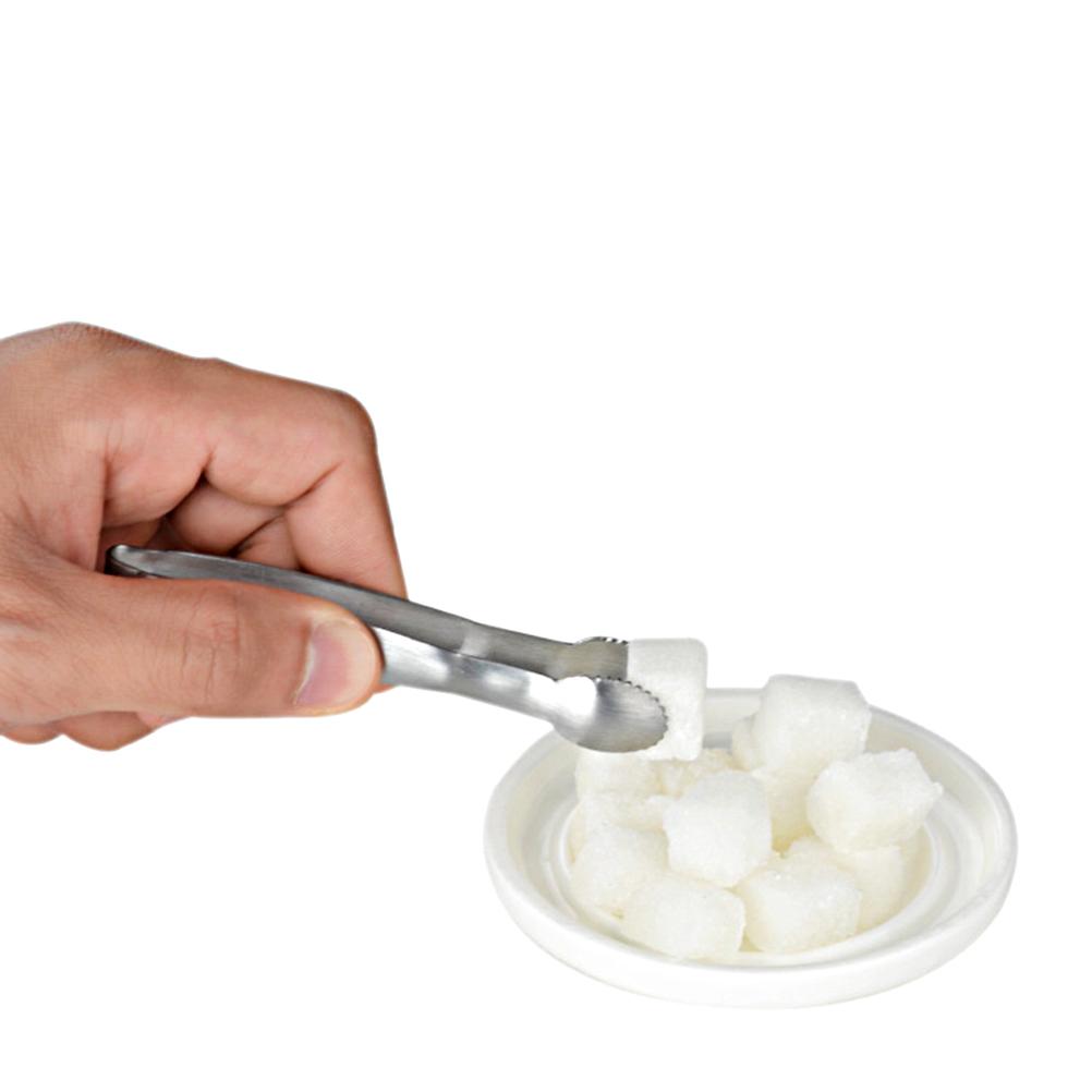 3PCS Stainless Steel Food Serving Tongs Mini Tongs for Sugar Tea Bag Kitchen Tool