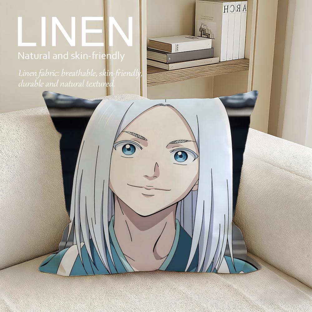 The Blue Wolves of Mibu Cushion Cover Pillowcase Set Pcs X X Breathable Washable Sofa Cushion Cover