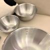 3PCS Stainless Steel Stainless Steel Cooking Bowl Household Salad Bowl Thicken Knead The Dough Mixing Bowl Kitchen Tableware