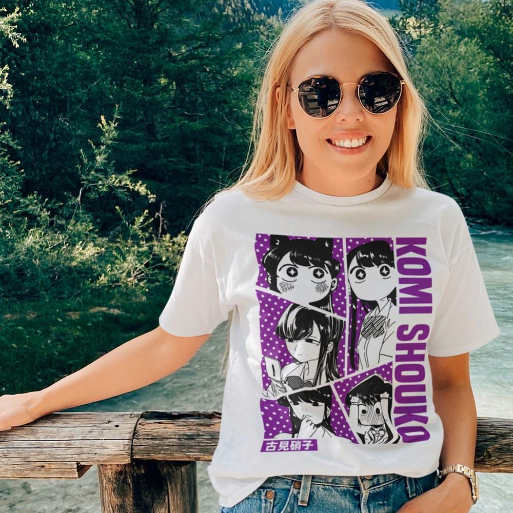 

Komi Shouko Komi Can t Communicate new t-shirt,komi san, cat ears, waifu 2XL