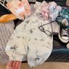 Meisjes Bloemen Wijde Pijp Anti-Mug Zomerbroek - Casual Koreaanse Stijl Lange Kinderbroek