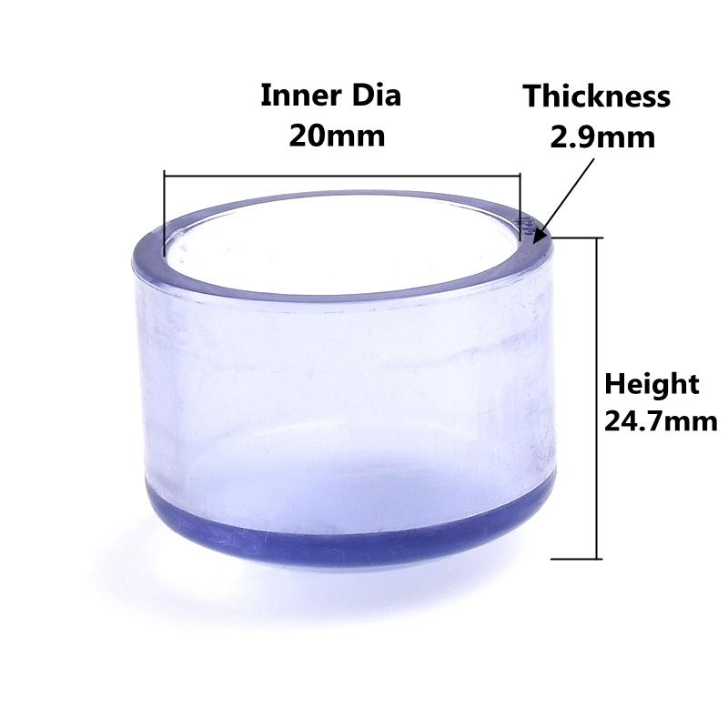 

1~5 PCS 20~63mm PVC Water Supply Pipe Transparent End Plug Connector Plastic End Cap Fittings Irrigation System Watering 1 pc