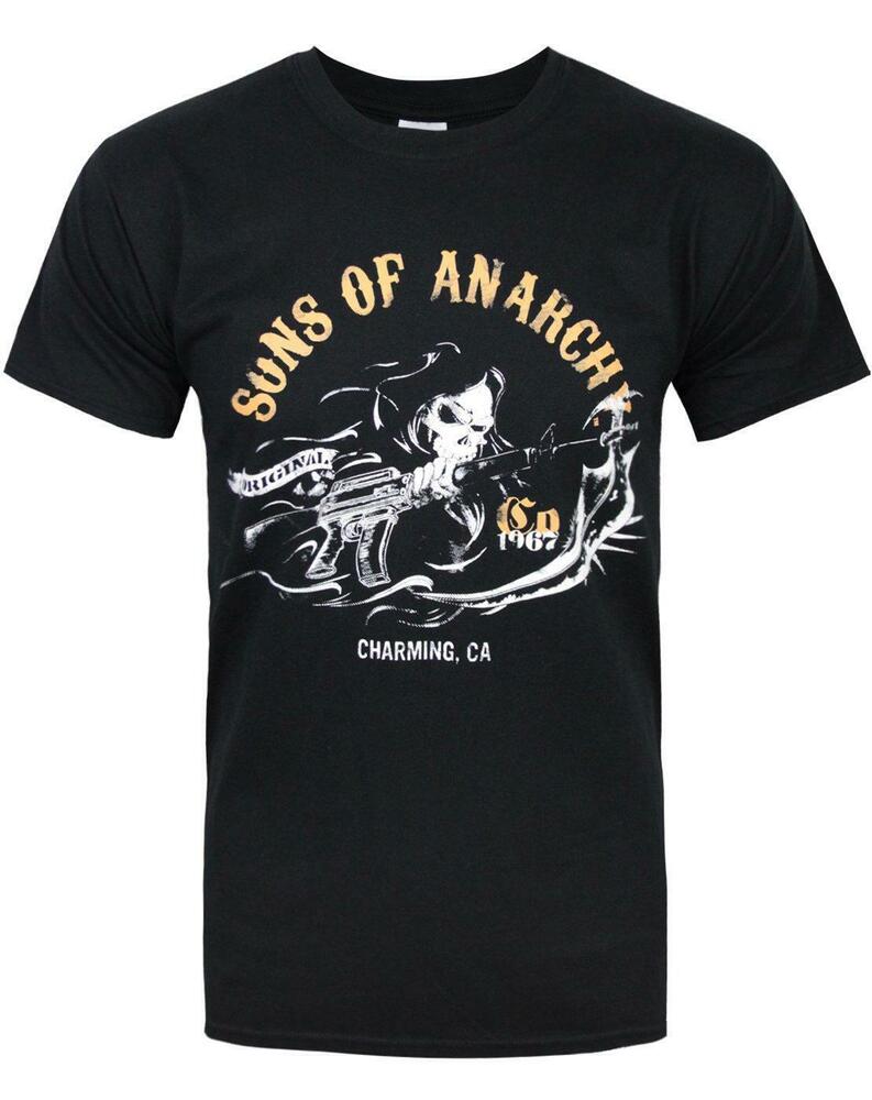 

Очаровательная футболка унисекс Sons Of Anarchy Ca