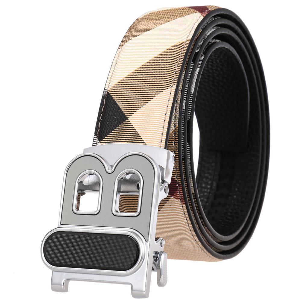 

Аксессуары для мужского пояса, ремень из коровьей кожи с автоматической пряжкой Ly36-25037-5 100cm-130cm