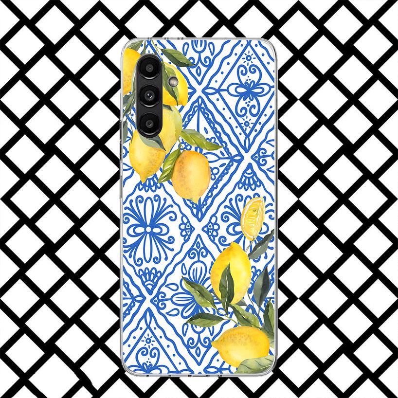 

Mediterranean Lemon Phone Case for Samsung Galaxy A17 A37 A57 A16 A26 A36 A56 A15 A25 A35 A55 A14 A24 A34 A54 A13 A23 A33 A53 Ga Samsung A16