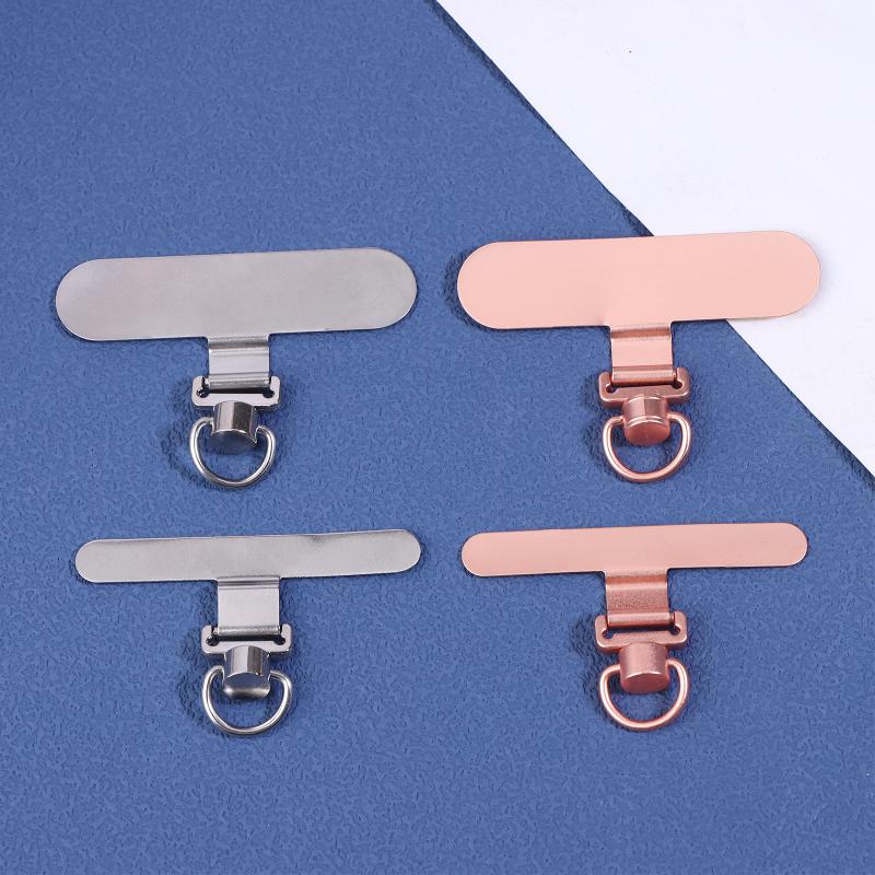 1Pcs Metal Phone Lanyard Gasket Patch Detachable Mobile Phone Rope Card Clip Universal Anti-Lost Phone Strap Holder Adapter