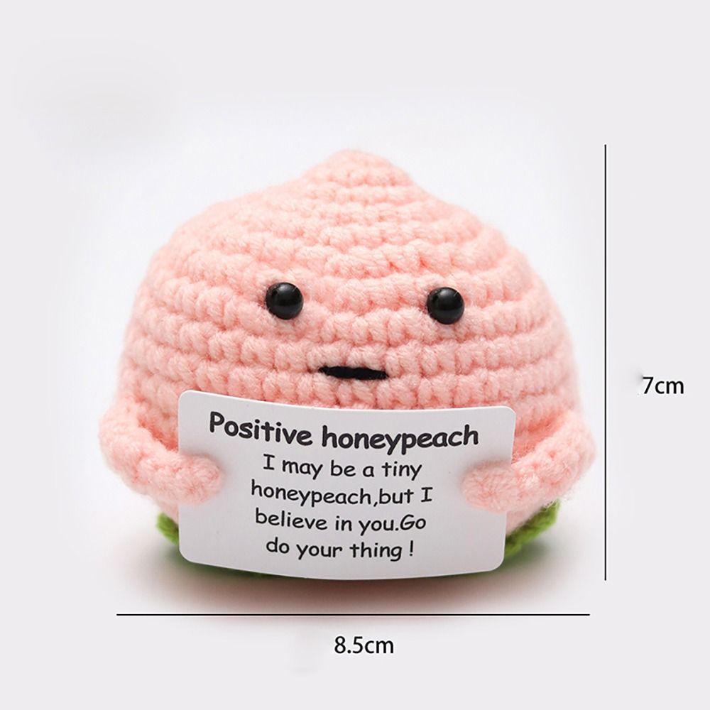 Vegetable Fruit Doll Positive Energy Potato Pendant Knitting Wool Yarn Doll Birthday Holiday