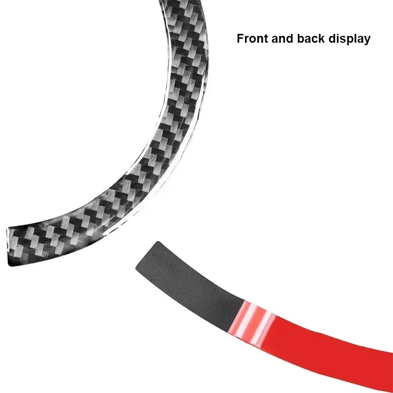 For Mini Cooper R55 R56 R60 R61 Car Steering Wheel Panel Sticker Frame Trim Circle Cover Car Interior Decor Strip ulqch44