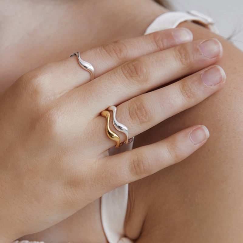 Tatiana (Silver 925) Ripple Ring CR1839