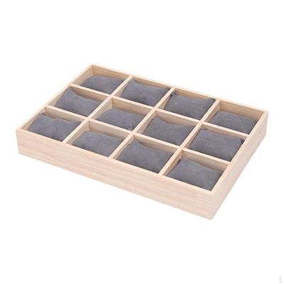 12 Compartments Watch And Bracelet Storage Box for Men Women Chinese Year Gift with Pillow