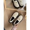 White British Platform Jk Small Leather Shoes Women's Soft-soled Loafers
