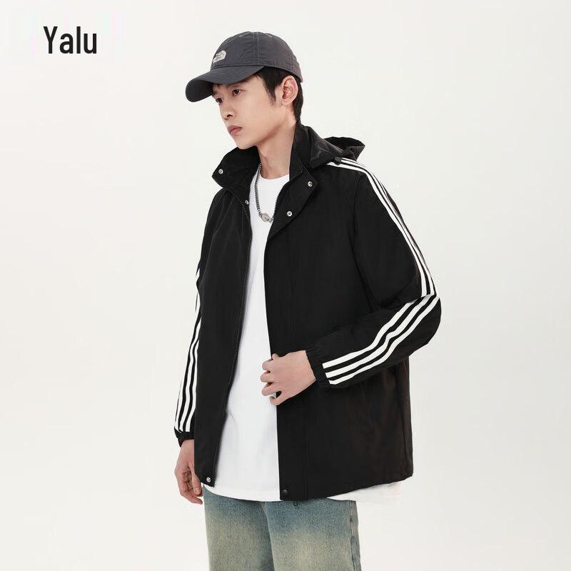 Yalu Men's Casual Hooded Jacket