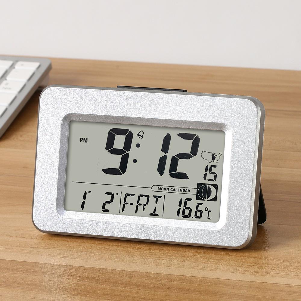 Automatic Time-adjustment Intelligent Japanese Radio Clock Backlight Electronic Luminous Alarm Clock German Radio Clock American Wireless Clock