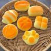 Süßes Mini-Brot Squishy Spielzeug Weich Langsam Aufgehendes Brot Quetschspielzeug Feuchter Griff Stressabbau Fidget Spielzeug Kawaii Handgemachtes Brot Kuchen