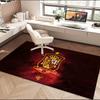 1PC rug Spain Coat Of Arms Carpet, Chair Rug,Area Rug for Office Bedroom living rooms bedroom, Doormat decor Christmas fan gifts