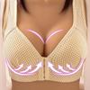 FallSweet Front Closure Push Up Bra Women Wireless Brassiere Sexy Underwear Polka Dot Lingerie Female