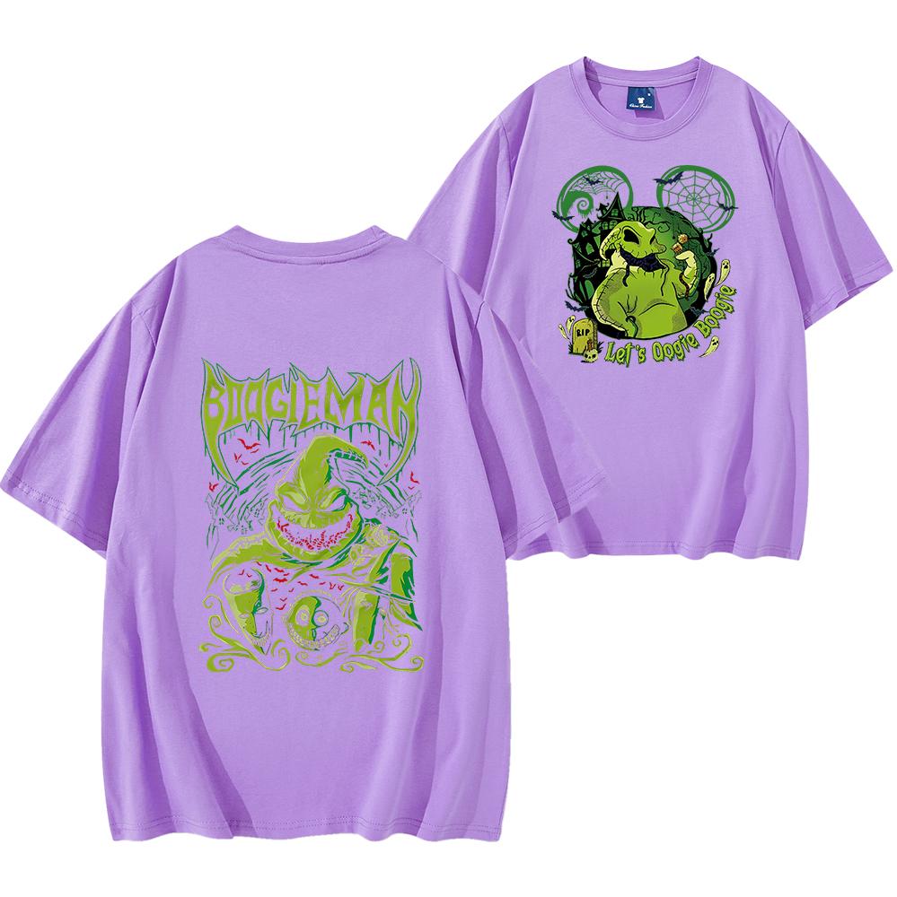 Boogie Man Shirt Halloween Boogie T-Shirt Nightmare Before Christmas Tops Oogie Boogie Shirt Family Halloween Party 2025 Tee