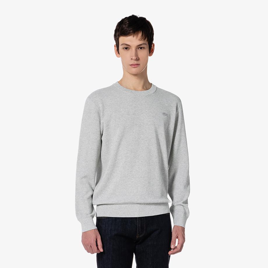 [Lacoste] Мужской базовый пуловер с круглым вырезом AH498E-55GCCA 4