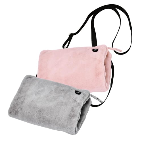 Hiro Corporation Silky Touch Graphene Waterless Hot Water Bottle HDL-0234/HDL-0241 Pink/Gray (Gray [HDL-0241])