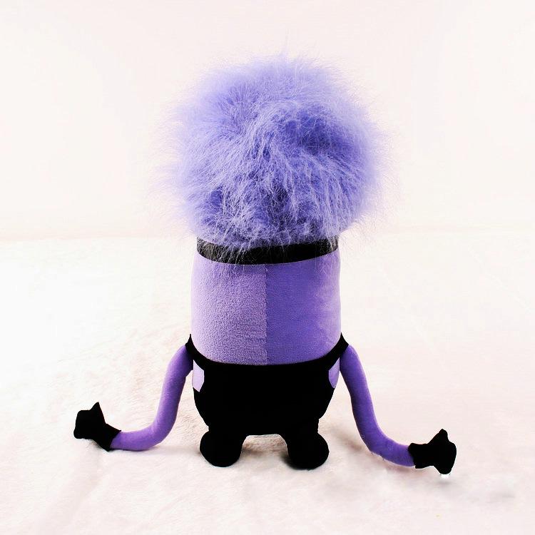 Lovely Cute Despicable Me Movie Peripheral Little Yellow Man Plush Doll Anime Purple Minions Peluche Stuffed Toy Xmas Kid Gift
