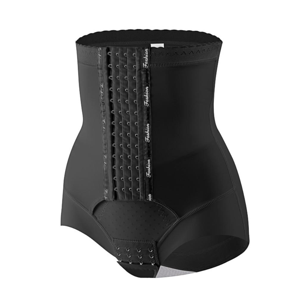 

Бесшовные трусики с эффектом лифтинга бедер, контролирующие живот, моделирующие фигуру, дышащие, с застежками, женские, для повседневной носки XL чёрный