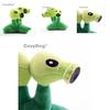 Plush Threepeater Plant Vs Zombies Doll 17cm Stuffed Toy For Kids' Gifts