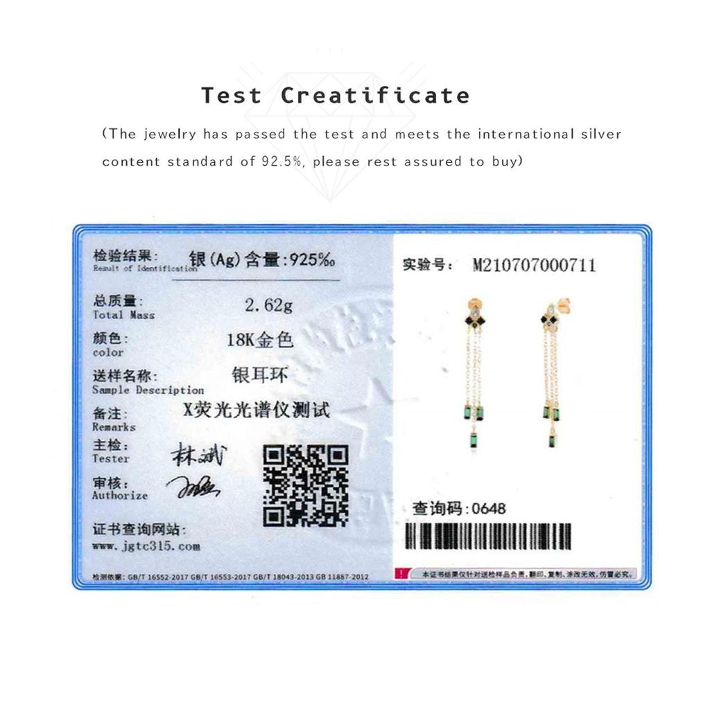 ANDYWEN Brinco de gota de zircônia cúbica verde dourada de prata esterlina 925, corrente longa, joias finas de luxo, joias de cristal 2023