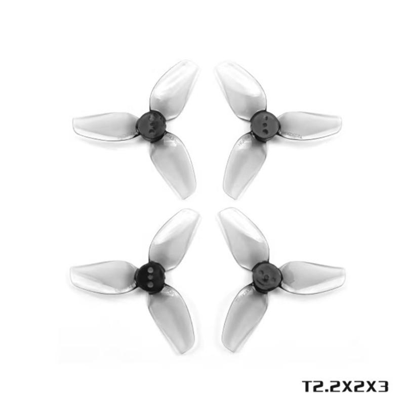 Pack Of 4 2.2Inch 56mm 3 Blade Propellers For Aerial Photography Drones Propeller With High Efficiency Low Noise