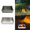 Charcoal Firebox Basket Sauna Box Tent Heater for Camping Picnic 30cmx20cmx10cm