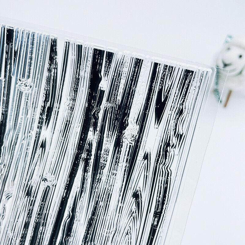 Holzmaserungsbrett, transparentes Silikon, klare Stempel, Siegel für DIY, Scrapbooking, Album, Papier, Karte, dekorative Blätter, Rahmen