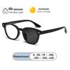 New Luxury Rivet Elliptical Frame Myopia Glasses Prescription Nearsight Anti Blue Light Men Eyewear