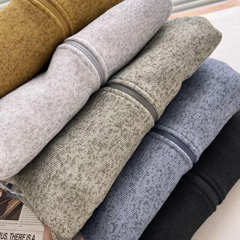 Unisex Outdoor Fleece Jacket - Thickened, Warm, Stand-up Collar for Autumn/Winter Sports