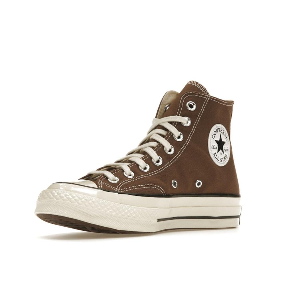 Converse Chuck 70 High Squirrel Friend Brown Unisex Sneakers Egret Black A02755C
