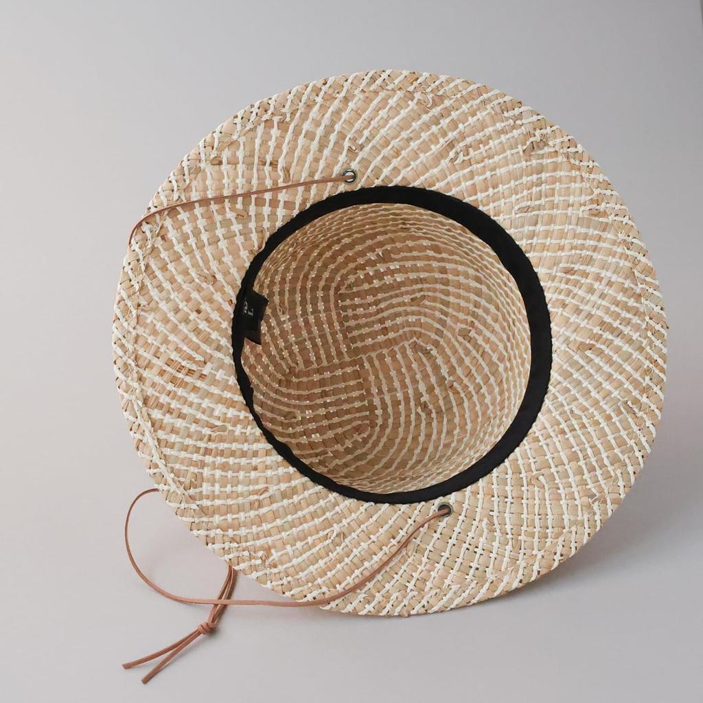 [Reck Hatter] Gama Blade Cancan Hat, Straw Hat, Hat, Straw Hat, Spring, Summer, Autumn, Men's GAMA BOATER HAT RH-215, Beige, M