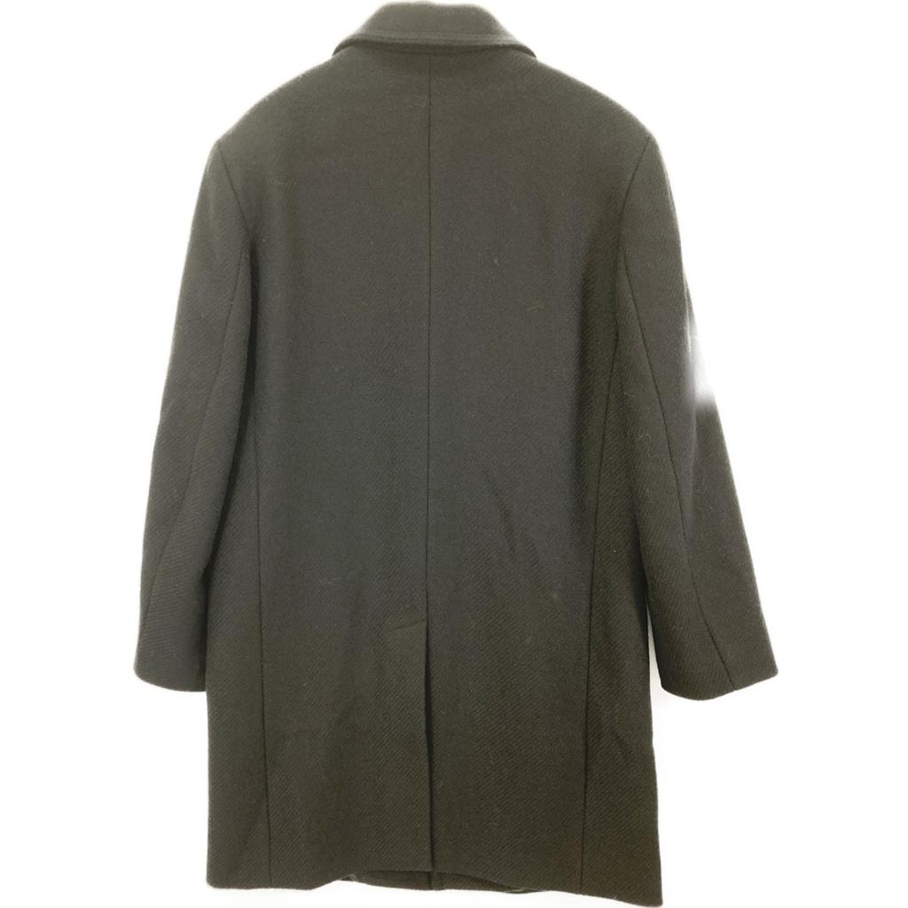 agnes b. MZ26TM58 OF361839 Black Wool Chesterfield Coat Coat 50 blackUsed