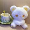 17CM Cute and Small Kitten Plush Toy Desktop Soothing Ornament Kitten Doll with Heterochromia As a Birthday and Christmas Gift