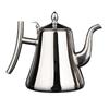 Stainless Steel European-Style Non-Magnetic Kettle Teapot with Filter – Universal for Household, Hotel, and Induction Cookers.