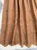 European & American Lace Patchwork A-line Midi Skirt - Classic, Versatile & Stylish