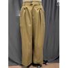 Spring Autumn Fashion Men Casual Suit Pants High Waist Loose Trousers Spring Business Soild Pant