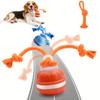 A Dog Toy That Is An Electric Bouncing Ball, Designed for Self-Entertainment, Dental Care, and To Keep Dogs Engaged