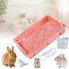 Meilleur Choix Rabbit Toilet Sheets, Disposable, Cleaning Cage, Small Animal Toilet Covers, 100 Sheets (Size 60 [35cm Long X 25cm Wide])